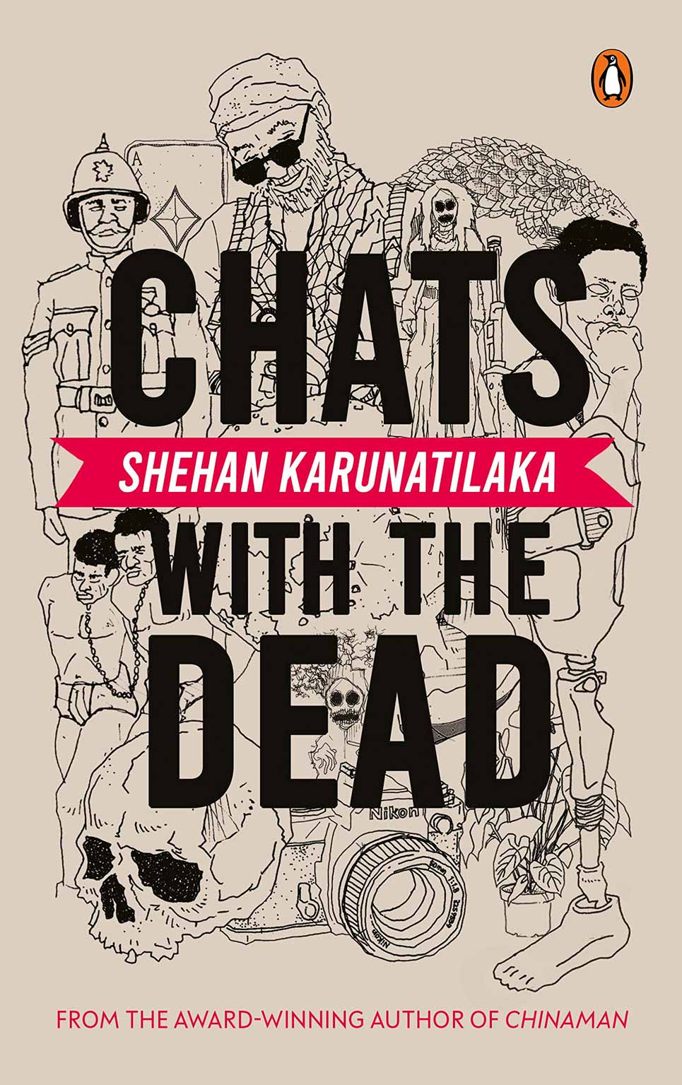 chats with the dead shehan karunatilaka book cover