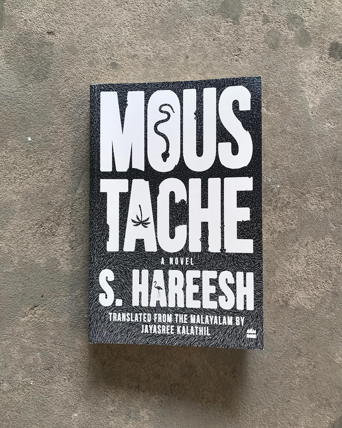 Moustache by S. Hareesh | Best book covers from India in 2020